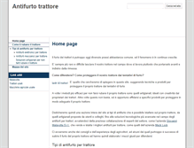Tablet Screenshot of antifurtotrattore.com